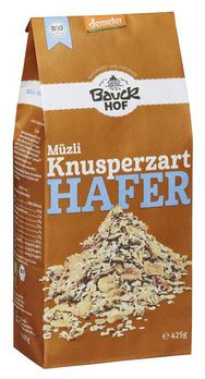 Bauckhof Hafermüzli Knusperzart demeter 425g MHD 05.02.2023