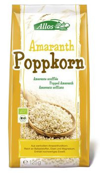 Allos Amaranth Poppkorn 125g MHD 25.12.2020