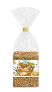 Pural Crusty Dinkel-Käse, Gourmet Knäckbrot 200g MHD 31.05.2023
