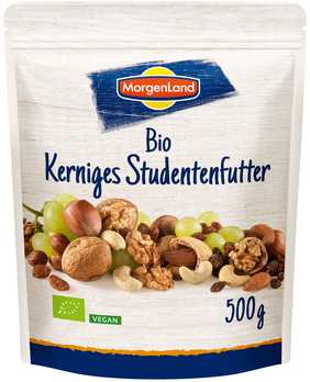 MorgenLand Kerniges Studentenfutter 500g/nl MHD 20.01.2026