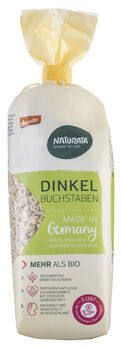 Naturata Dinkel Buchstaben, hell, demeter 250g MHD 07.12.2024