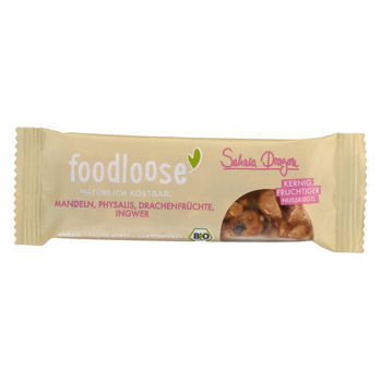 foodloose Sahara Dragon Nussriegel 35g MHD 01.08.2020