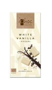 Vivani iChoc White Vanilla 80g MHD 30.04.2021
