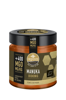 agava Manukahonig MGO400 Schatz der Maori 250g/A MHD 12.02.2026