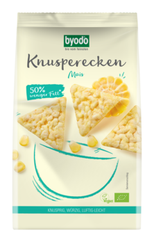 Byodo Knusperecken Mais 90g MHD 30.07.2023