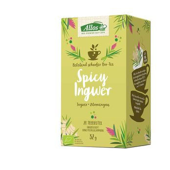 Allos Tee Spicy Ingwer 20 Btl MHD 08.07.2020