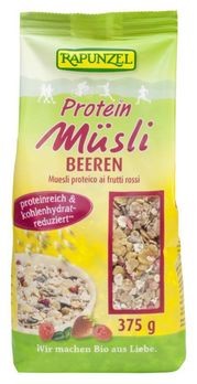 Rapunzel Protein-Müsli Beeren 375g MHD 15.11.2019