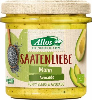 Allos Saatenliebe Avocado Mohn 135g MHD 28.09.2021