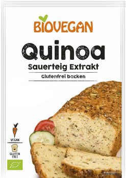 Biovegan Sauerteig Extrakt Quinoa 20g MHD 31.04.2022