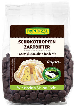 Rapunzel Schokotropfen Zartbitter 100g MHD 19.02.2026