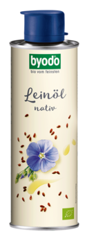 Byodo Leinöl, nativ, Dose 250ml MHD 28.02.2023