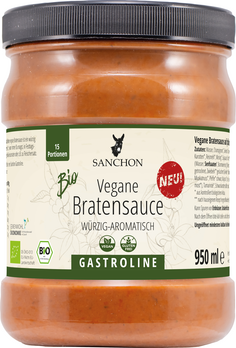 Sanchon Vegane Bratensauce Gastroline 950ml MHD 31.05.2026