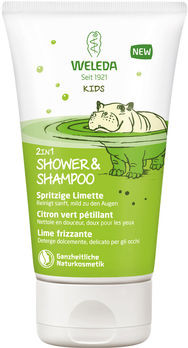 Weleda Kids 2in1 Shower & Shampoo Limette 150ml MHD 31.03.2022