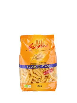 Gustoni Kamut Penne bronze hell 500g (beschädigte Verpackung) MHD 17.11.2023
