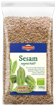 MorgenLand Sesam ungeschält 500g/nl MHD 14.09.2023