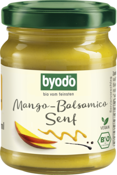 Byodo Mango-Balsamico Senf 125ml MHD 10.05.2023