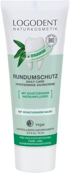 LOGONA DAILY CARE Zahncreme Logodent mit Fluorid EXTRAFRISCH 75ml (MHD28.02.2023)