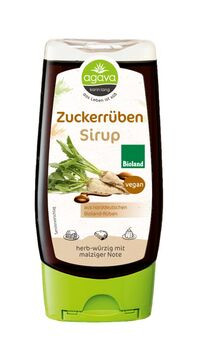 agava Zuckerrübensirup Spenderflasche 350g MHD 21.06.2023