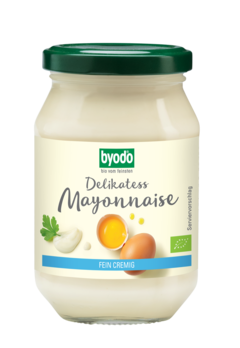 Byodo Delikatess Mayonnaise 250ml (beschädigte Verpackung) MHD 28.11.2020