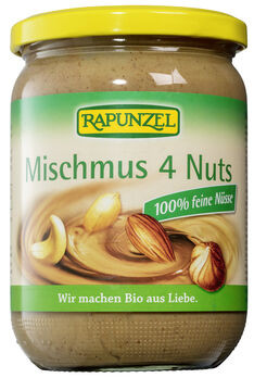 Rapunzel Mischmus 4 Nuts 500g MHD 30.03.2023