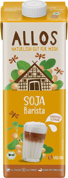Allos Drink Soja Barista 1l (beschädigte Verpackung) MHD 27.09.2024