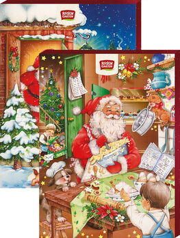 Rosengarten Adventskalender 2-fach sortiert 75g/W/A MHD 30.06.2023