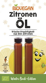 Biovegan Zitronen Öl 2x2ml MHD 31.07.2020