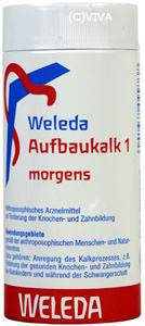 Weleda Aufbaukalk 1 (morgens) 45g MHD 31.07.2021