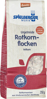 Spielberger Rotkornflocken demeter 250g MHD 23.02.2023