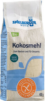 Spielberger Glutenfreies Kokosmehl 400g MHD 08.03.2023