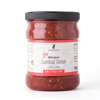 Sanchon Würzsauce Sambal Oelek Gastroline 1050g (beschädigte Verpackung) MHD 12.2027