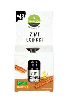 agava Zimt-Extrakt 4.5ml MHD 04.10.2023