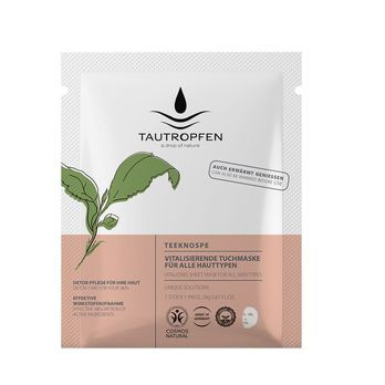 Tautropfen Vitalisierende Tuchmaske für alle Hauttypen MHD 31.07.2020