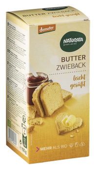Naturata Butter-Zwieback demeter 150g MHD 31.05.2025
