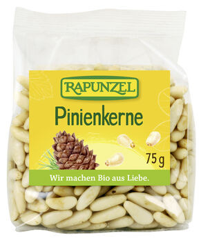Rapunzel Pinienkerne, weiß 75g MHD 16.02.2023