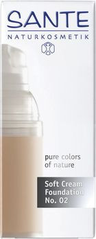 SANTE Soft Cream Foundation light beige No. 02 30ml MHD 31.10.2020