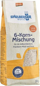 Spielberger 6-Korn-Mischung Demeter 500g MHD 30.01.2020