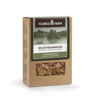 Flores Farm Pekannüsse Premium 75g MHD 04.12.2020