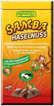 Rapunzel Samba Schokolade 90g MHD 13.01.2023