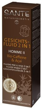 SANTE Homme 2 Gesichtsfluid 2in1 Bio-Caffeine & Açai 50ml MHD 31.05.2021
