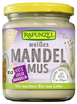 Rapunzel weißes Mandelmus 250g MHD 18.08.2026