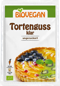 Biovegan Tortenguss klar 2x6g MHD 30.04.2025