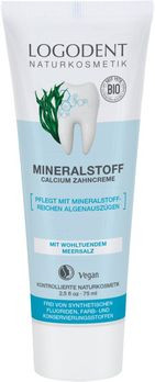 LOGONA Mineralstoff-Calcium Zahncreme Logodent 75ml MHD 31.05.2021