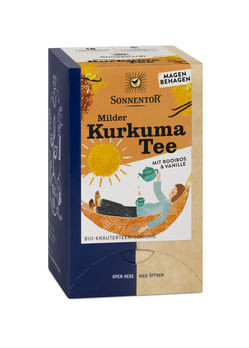 Sonnentor Milder Kurkuma Tee 27g MHD 31.10.2021