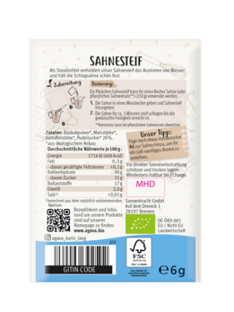 agava Sahnesteif 3x6g/A MHD 10.02.2026