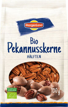 MorgenLand Pekannusskerne Hälften 100g MHD 01.12.2022