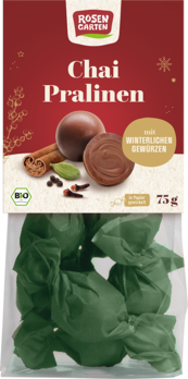 Rosengarten Chai-Pralinen 75g/W MHD 20.03.2026