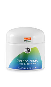 Martina Gebhardt 7-Herbs Vital Mask Face and Décolleté demeter 100ml MHD 02.03.2022