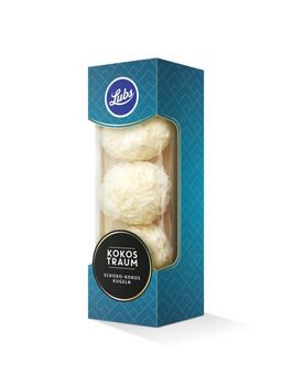 Lubs Schoko Kokos Kugeln "Kokos Traum" 36g/A MHD 11.05.2021