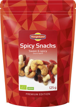 MorgenLand Spicy Snacks Sweet & Spicy 125g/A MHD 08.08.2021